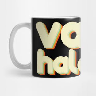 vintage color van halen Mug